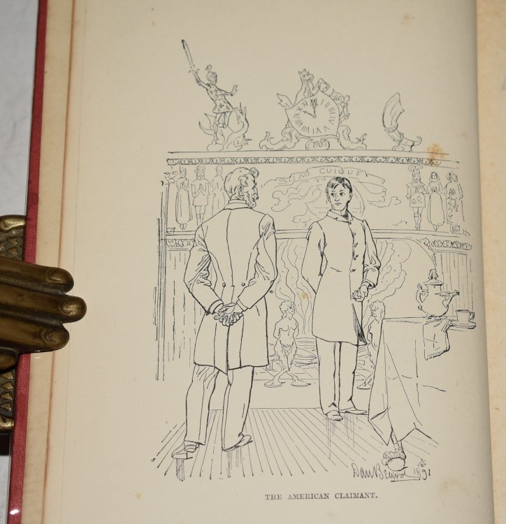 The American Claimant. With 81 illustrations by Dan Beard & Hal Hurst.