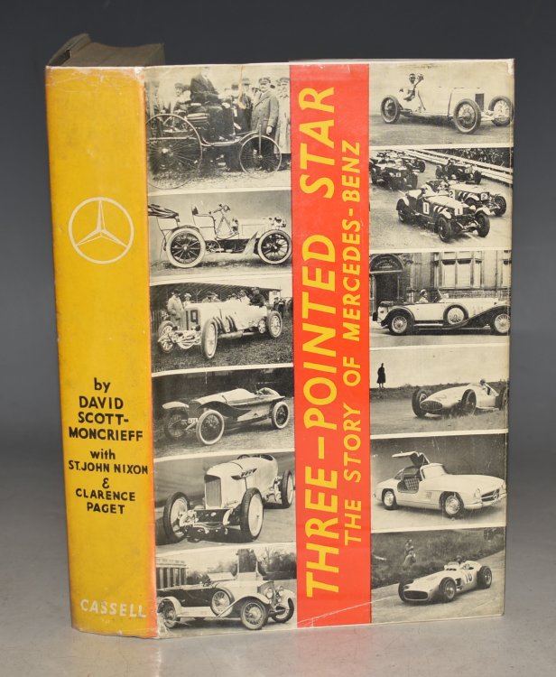 Three-Pointed Star. The story of Mercedes Benz and their racing success. With StJohn Nixon and Clarence Paget. prefaced by the Duke of Richmond and Gordon. With frontispiece and 40 half tone illustrations.