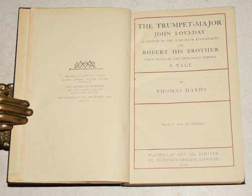 The Trumpet-Major John Loveday a soldier in the war with Buonaparte and Robert his brother first mate in the Merchant Service, A Tale. Pocket Edition.