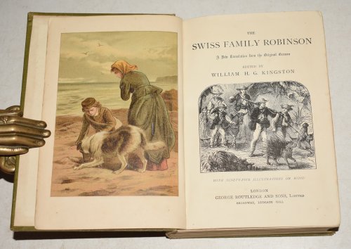 The Swiss Family Robinson A New Translation from the Original German. With Ninety-Five Illustrations on Wood. With Cover Designed by Jessie M. King.