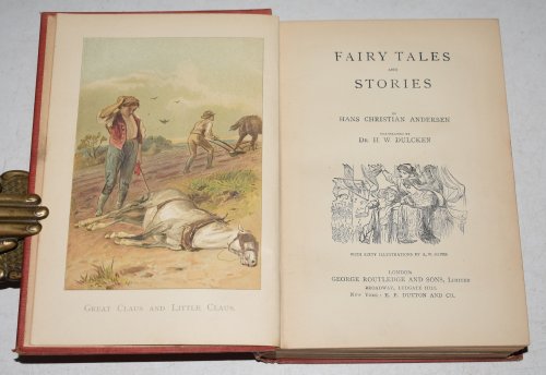 Fairy Tales and Stories Translated by Dr. H.W. Dulcken. With Sixty Illustrations by A. W. Bayes. Cover Designed by Jessie M. King.