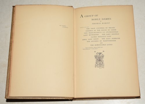A Group of Noble Dames. That is to Say; The First Countess of Wessex. &c.