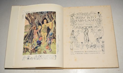 Peeps Into Fairyland Written and Illustrated by Horace J. Knowles.
