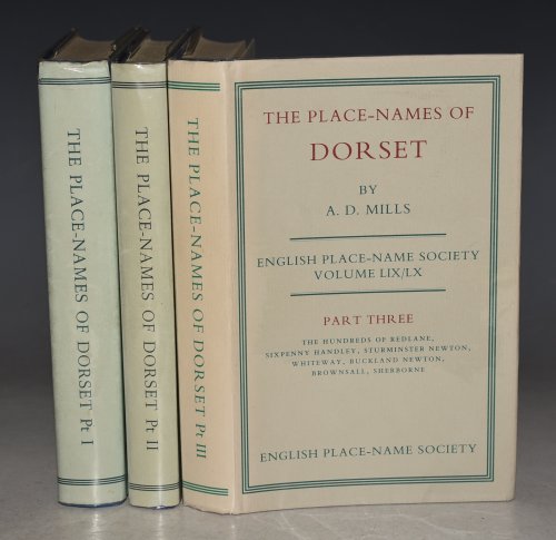 The Place Names of Dorset. English Place-Name Society volume LII, LIII, LIX/LX