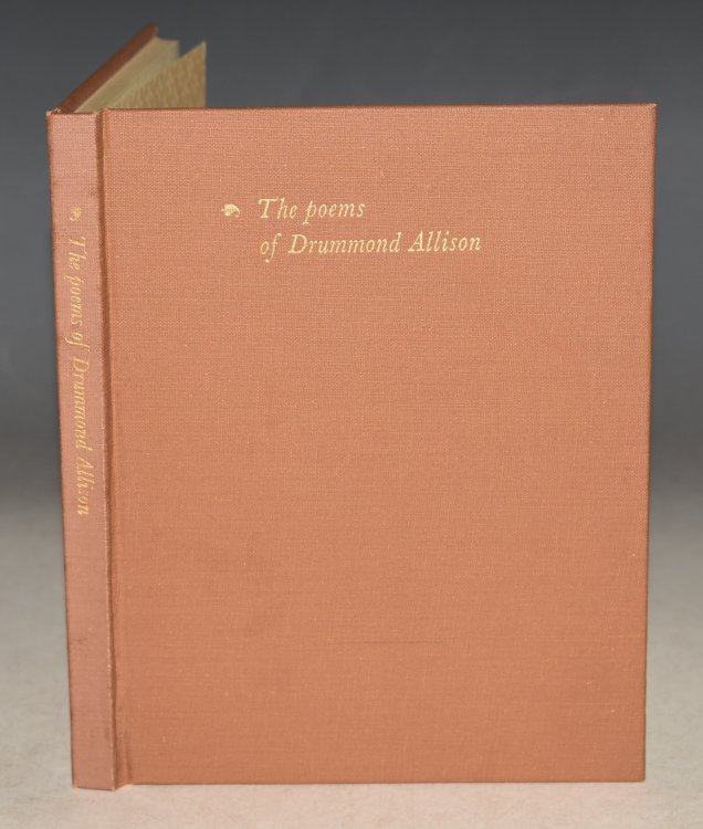 The Poems of Drummond Allison Edited by Michael Sharp. Limited Edition.
