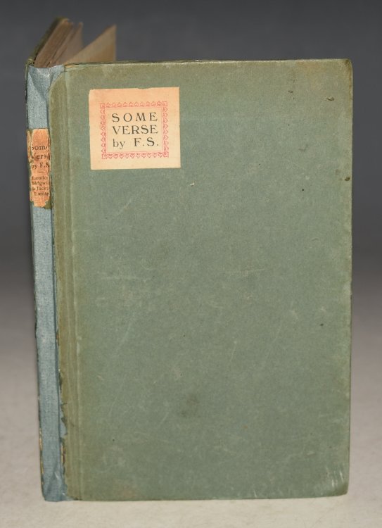 Some Verse by F.S. SIGNED.