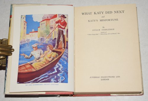 WHAT KATY DID NEXT. A sequel to what Katy did at school.