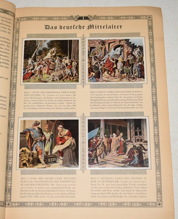 Bilder Deutscher Geschichte Werk 12. Herausgegeben vom Cigaretten-Bilderdienst.