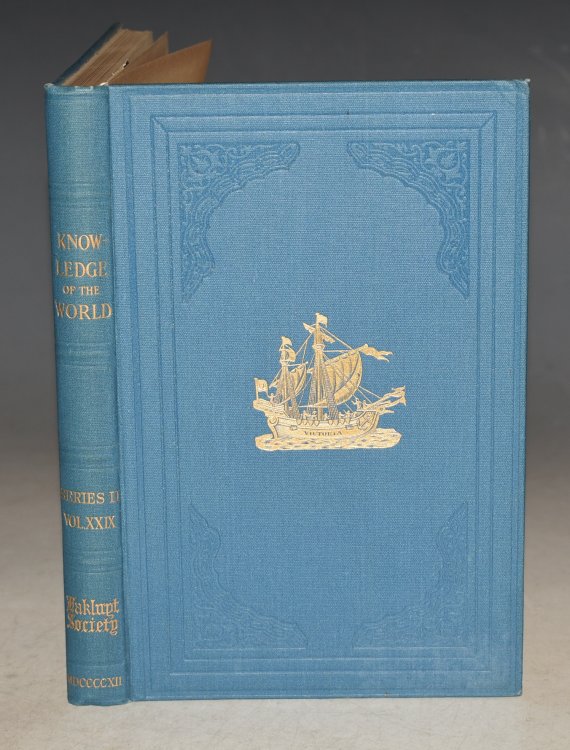 knowledge of the world Hakluyt Society. Second Series. Vol. LXXIX.