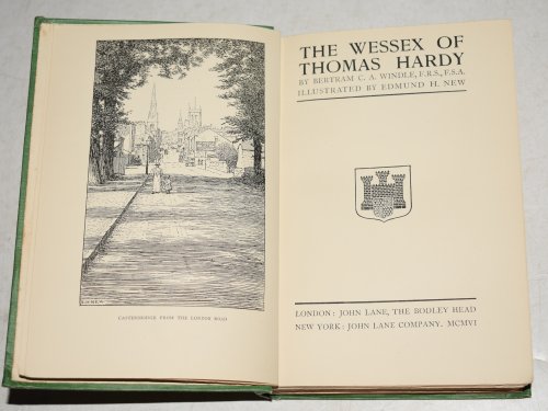 The Wessex of Thomas Hardy.
