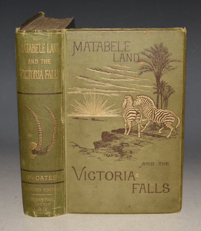 Matabele Land and The Victoria Falls, A Naturalist’s Wanderings in the Interior of South Africa. From the Letters & Journals of the late Frank Oates. Edited by C.G. Oates. Second Edition.