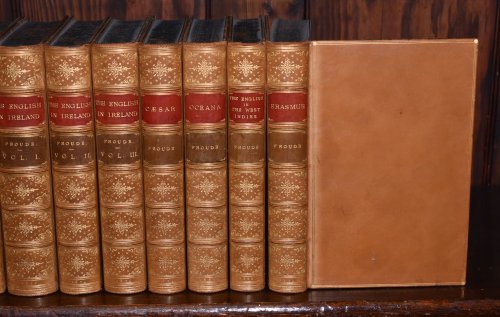 Works of James Anthony Froude, Including The History of England, In Twenty-Three Volumes. Includes: Studies On Great Subjects; The English In Ireland; Caesar; Oceana; Erasmus; & The English in the West-Indies. In Twenty-Three Volumes.