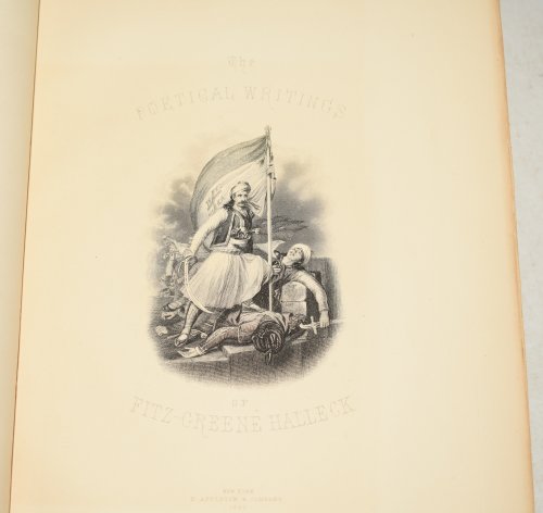 The Poetical Writings of Fitz-Greene Halleck, With Extracts from those of Joseph Rodman Drake. Edited by James Grant Wilson. LIMITED LARGE PAPER EDITION.