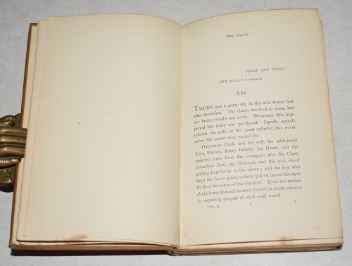 Tess of the D'Urbervilles. FIRST EDITION IN THE ORIGINAL CLOTH