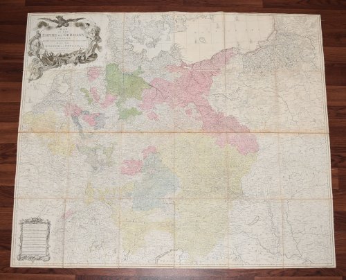 Map of the Empire of Germany, including all the States comprehended under that Name: With the Kingdom of Prussia, & c. Engraved T. Kitchin