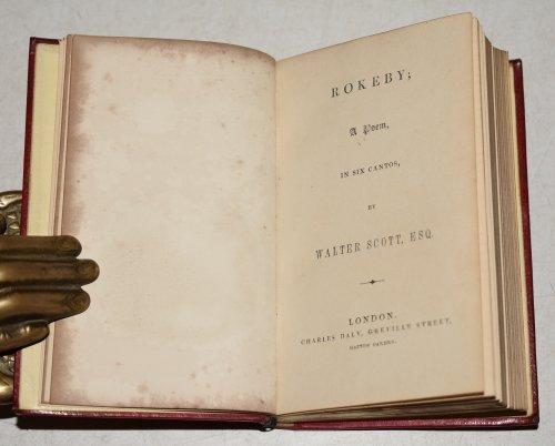 Rokeby A Poem In Six Cantos.