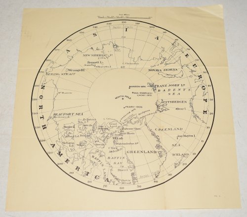 ORIGINAL General MAP of North Pole. No 1