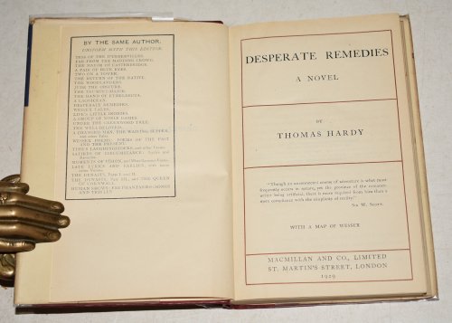 Desperate Remedies: A Novel. POCKET EDITION