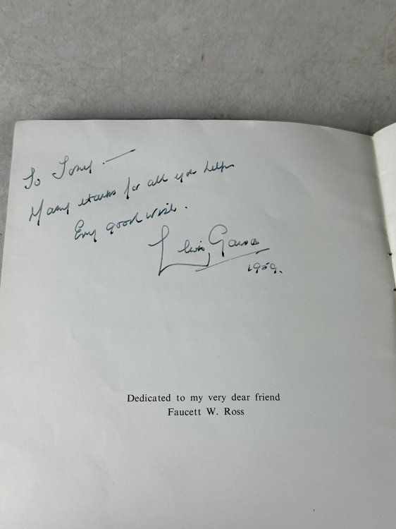 Dai Vernon's Symphony of the Rings. (Inscribed and Signed). A Complete Routine with The Chinese Linking Rings.