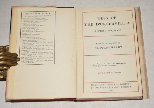 Tess of the D"Urbervilles. A Pure Woman. POCKET EDITION