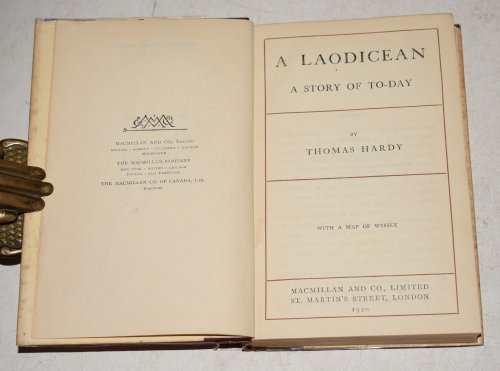 A Laodicean. A Story of Today. POCKET EDITION