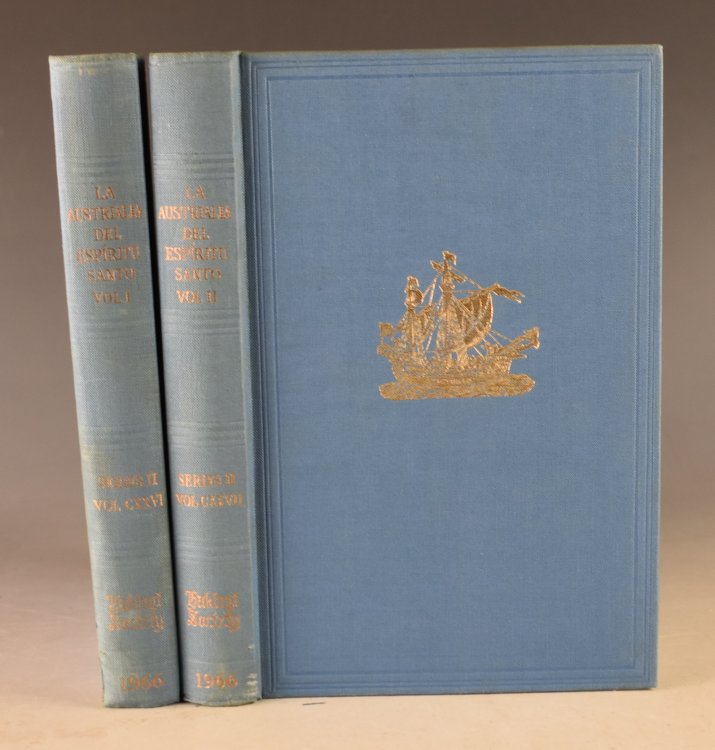 La Australia Del Espiritu Santo 2 vols; both second series. CXXVI and CXXVII