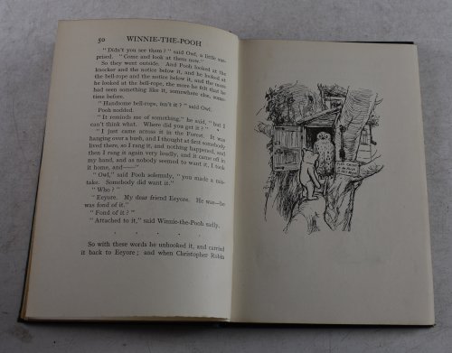 Winnie-The-Pooh By A. A. Milne. With Decorations by Ernest H. Shepard. THIRD EDITION.