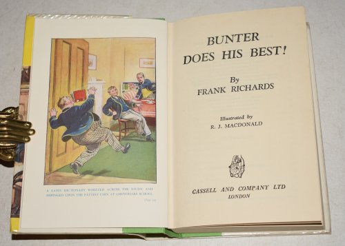 Bunter Does His Best. Illustrated by C.H.Chapman.