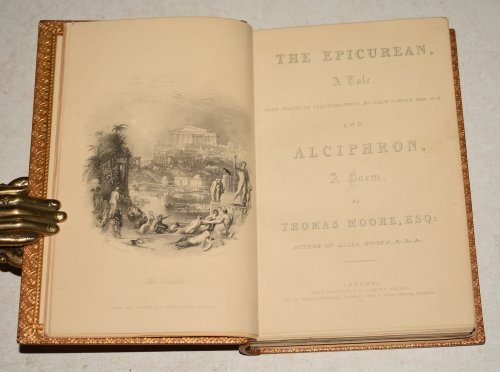 The Epicurean, A Tale. AND Alciphron, The Epicurean, A Tale. AND Alciphron, A Poem.; With Vignette Illustrations by J. M. W. Turner, Esq. R.A.