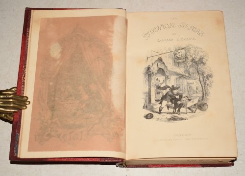 The Posthumous Papers of The Pickwick Club With Illustrations by Phiz.
