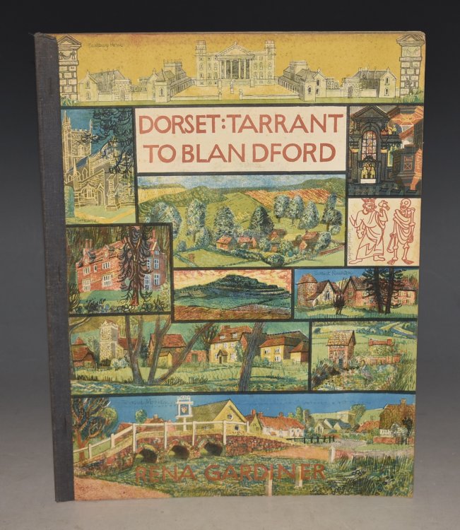 Dorset: Tarrant to Blandford. Designed, drawn, printed and published by R. Gardiner.
