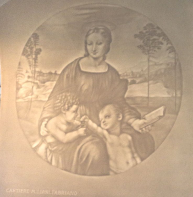 AN EXTRAORDINARY CHIAROSCURO WATERMARK of RAPHAEL'S 