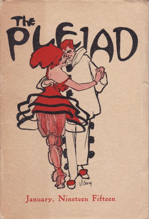 THE PLEIAD. (Volume 2, No. 2). January, Nineteen Fifteen. (Cover title).