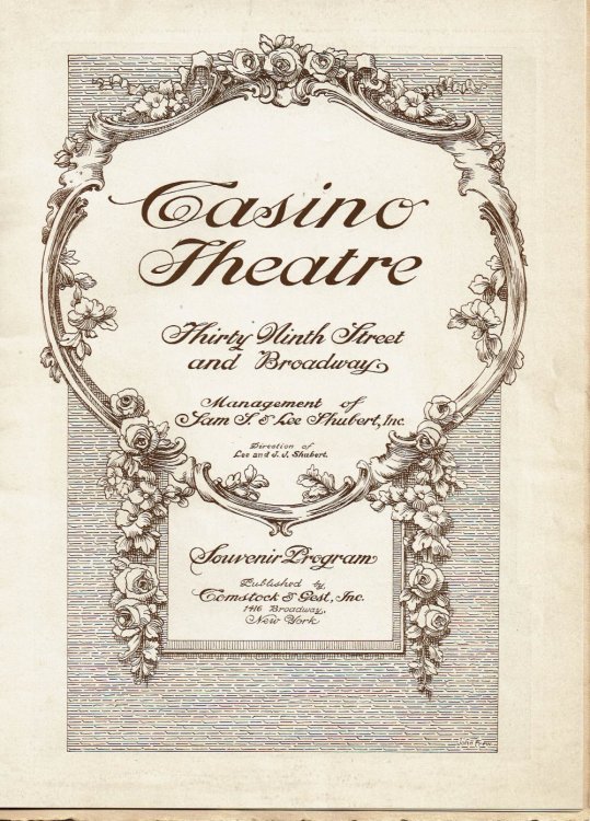 THE MERRY COUNTESS (DIE FLEDERMAUS). Music by Johann Strauss. Book by Gladys Unger. Lyrics by Arthur Anderson. (Souvenir Program).