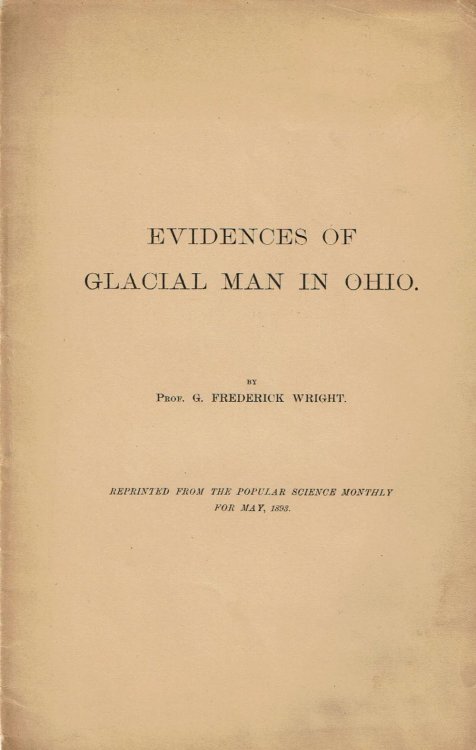 EVIDENCES OF GLACIAL MAN IN OHIO.