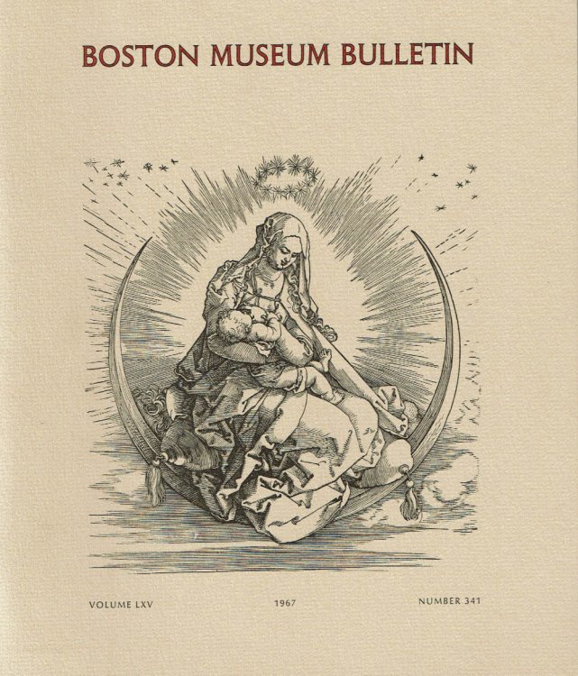 HENRY PRESTON ROSSITER. (Boston Museum Bulletin. Volume LXV. 1967. Number 341).