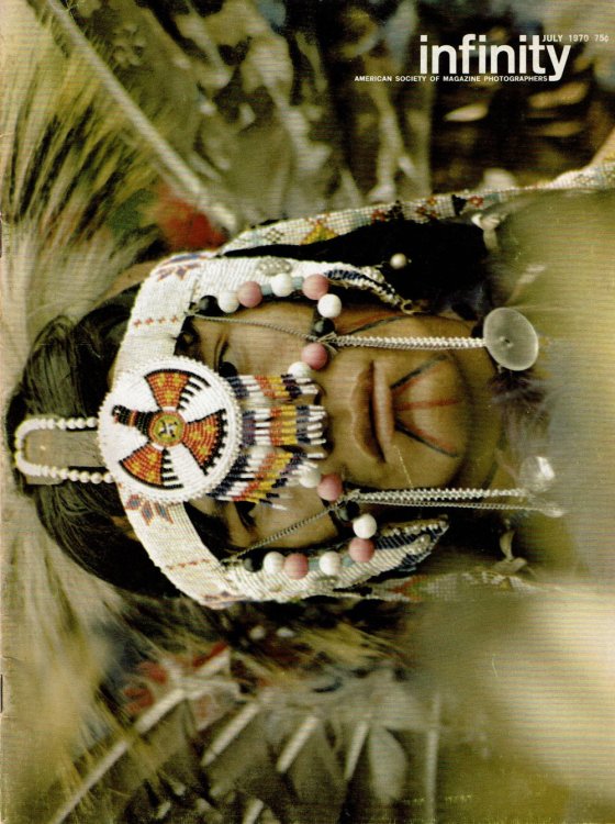 INFINITY: American Society of Magazine Photographers. July 1970. Vol. XIX No. 7.