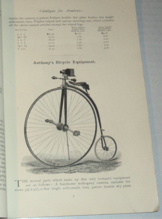 ILLUSTRATED CATALOGUE OF PHOTOGRAPHIC EQUIPMENTS AND MATERIALS FOR AMATEURS, JUNE, 1889. [First Edition].
