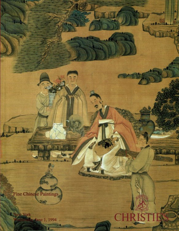 FINE CHINESE PAINTING. Wednesday, June 1, 1994. (Sale No. 7908