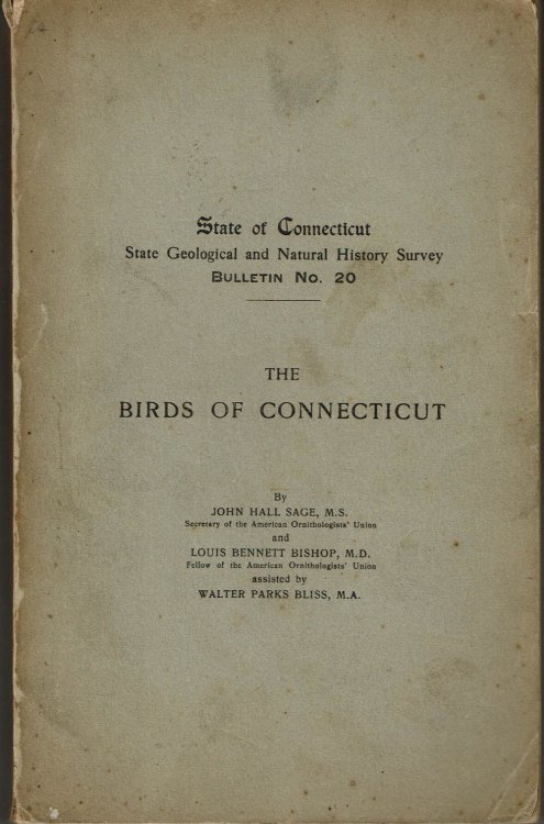THE BIRDS OF CONNECTICUT.