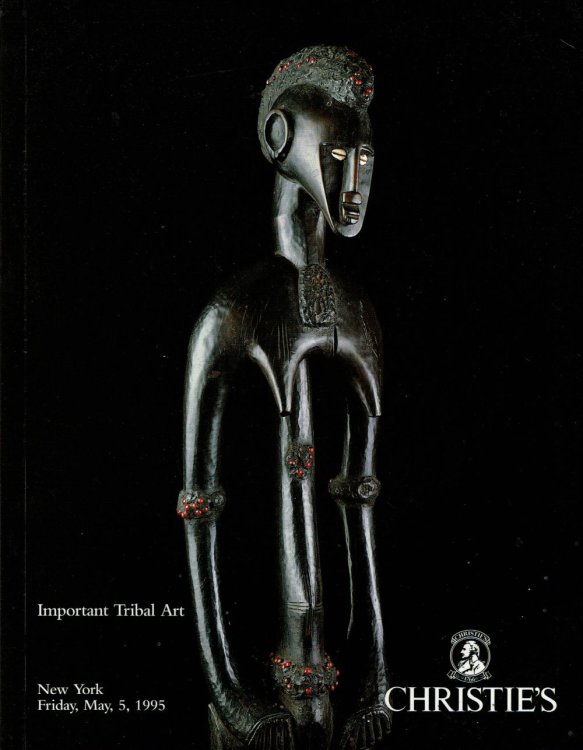 IMPORTANT TRIBAL ART. Property from the Collections of The Late Ambassador William A.M.Burden [et al].Auction Friday, May 5, 1995.Sale 8176.