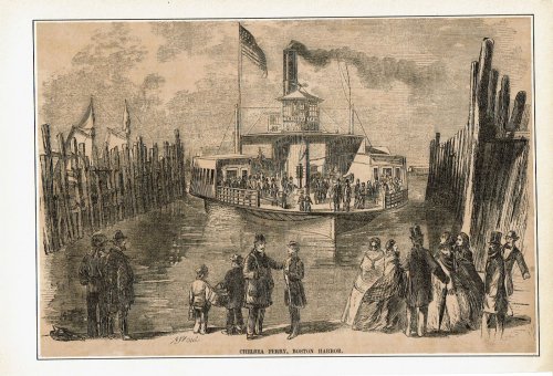 A COLLECTION OF 150 PRINTS, MOST 19TH CENTURY, relating to BOSTON AND ITS ENVIRONS. Included are many WOOD ENGRAVINGS, together with STEEL ENGRAVINGS, LITHOGRAPHS, and a few PHOTOGRAPHS.