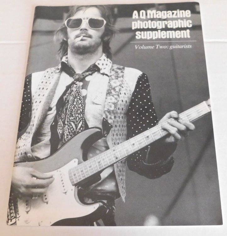 A Q MAGAZINE PHOTOGRAPHIC SUPPLEMENT. Volume Two: guitarists.