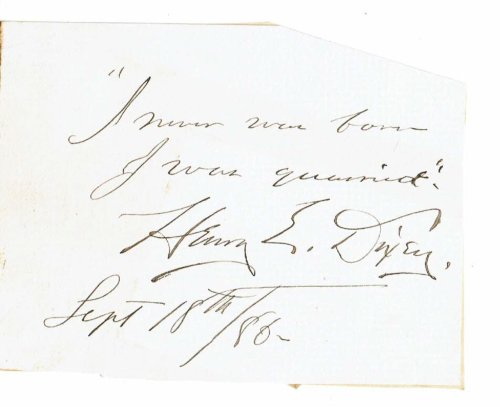 PLAYFUL AUTOGRAPH QUOTE 