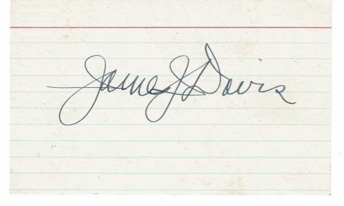 AUTOGRAPH. U.S. Secretary of Labor & Senator from Pennsylvania 