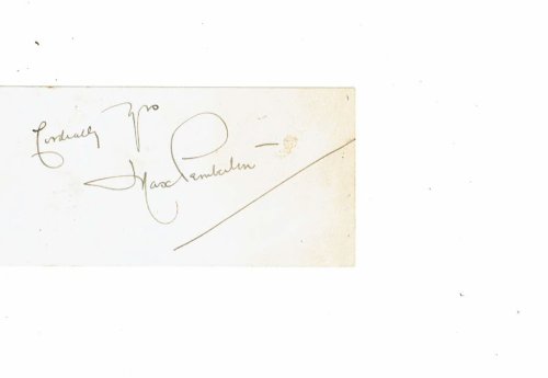 AUTOGRAPH SENTIMENTS SIGNED by the English Author of Adventure and Mystery Novels MAX PEMBERTON.