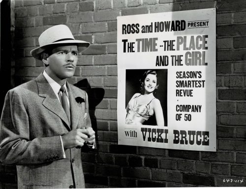 A VINTAGE PUBLICITY PHOTOGRAPH for Warner Bros, 