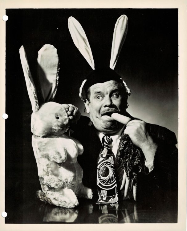 A VINTAGE PUBLICITY PHOTOGRAPH for ABC's Radio Quiz Show 
