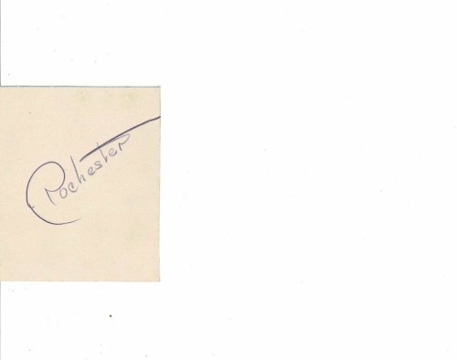 AUTOGRAPH. Signed 