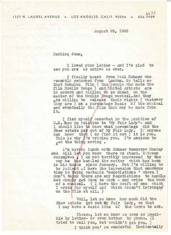 A WONDERFUL CORRESPONDENCE between PIERRE LA MURE, the author of 